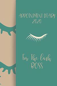 Appointment Diary 2020 For The Lash Boss