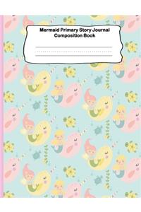 Mermaid Primary Story Journal Composition Book