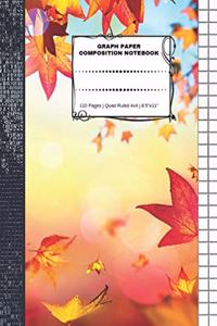 Graph Paper Composition Notebook