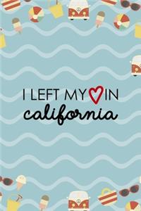 I Left My In California