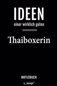 Notizbuch für Thaiboxer / Thaiboxerin