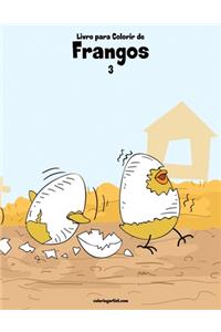 Livro para Colorir de Frangos 3