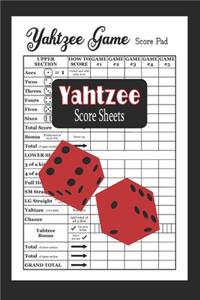 Yahtzee Score Sheets