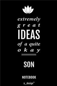 Notebook for Sons / Son