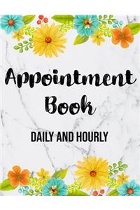 Appointment Book Daily And Hourly