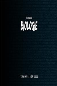 Studiengang Biologie - 2020 Terminplaner