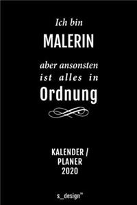 Kalender 2020 für Maler / Malerin