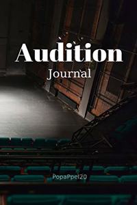 Audition JournalHardcover124 pages 6x9 Inches