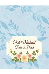 Pet Medical Record Book
