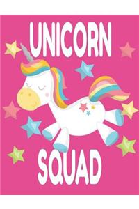 Unicorn Squad Notebook - Lined Journal for Writing & Notes