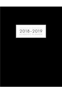 2018-2019 Weekly and Monthly Academic Planner