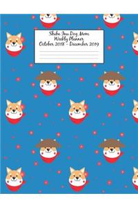 Miniature Schnauzer Mom Weekly Planner October 2018 - December 2019: Canine Gift Notebook Planning Organizer for Puppy Lovers