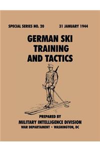 German Ski Training and Tactics (Special Series, no.20)