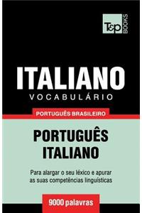 Vocabulário Português Brasileiro-Italiano - 9000 palavras