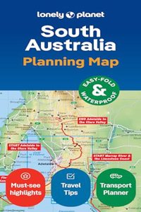 Lonely Planet South Australia Planning Map 2