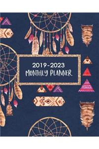 2019-2023 Monthly Planner