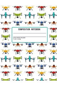 Composition Notebook College Ruled 7.44 X 9.69