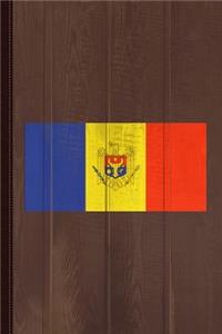 Moldova Flag Journal Notebook