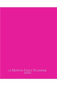 12 Month Daily Planner