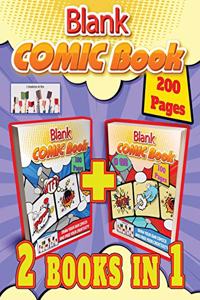 blank comic book