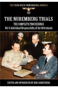 The Nuremberg Trials - The Complete Proceedings Vol 4