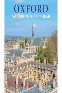 Oxford Large Desktop Calendar - 2024
