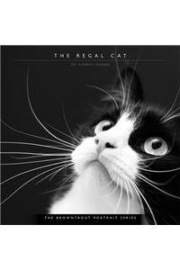 Cat, the Regal, the Browntrout Portrait Series 2021 Square