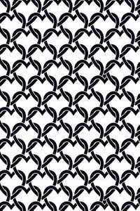 Journal Notebook Chained Hearts Pattern 10