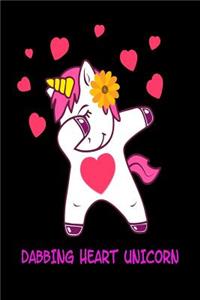Dabbing Heart Unicorn