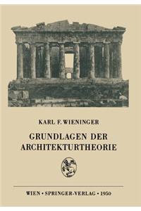 Grundlagen Der Architekturtheorie