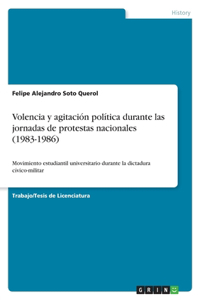 Volencia y agitación política durante las jornadas de protestas nacionales (1983-1986)