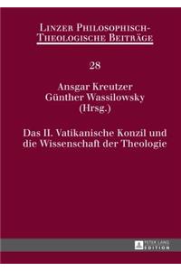 II. Vatikanische Konzil und die Wissenschaft der Theologie