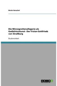 Die Minnegrottenallegorie als Gedächtniskunst - Der Tristan Gottfrieds von Straßburg