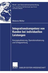 Integrationskompetenz Von Kunden Bei Individuellen Leistungen