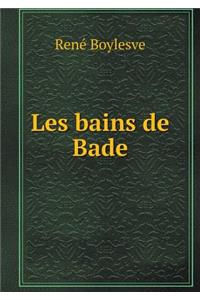 Les Bains de Bade