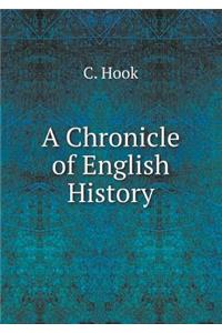 A Chronicle of English History