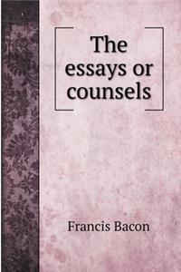 The essays or counsels
