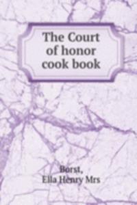 Court of honor cook book