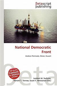 National Democratic Front