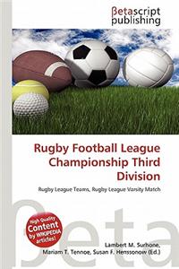 Rugby Football League Championship Third Division