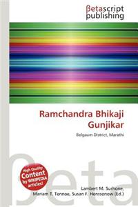 Ramchandra Bhikaji Gunjikar