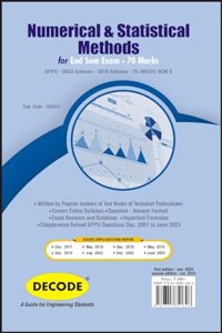Numerical & Statistical Methods for SPPU 19 Course (TE - SEM V - MECH- 302041) (Decode)