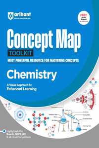 Arihant First Edition of Concept Map Toolkit for Chemistry: Most Powerful Resource for Mastering Concept through Visual Approach | For Exam 2025-26