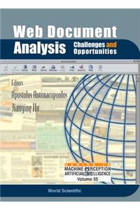 Web Document Analysis: Challenges and Opportunities