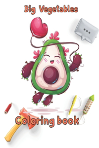 Big Vegetables Coloring book