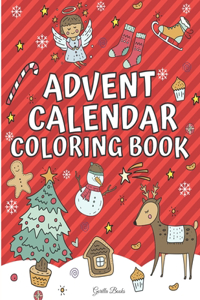 Advent Calendar Coloring Book