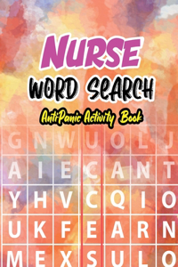 Nurse Word Search - Anti-Panic Activity Book