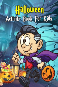 Halloween Activity Book For Kids