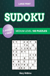 Sudoku Medium Level 100 Puzzles