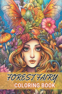 Forest Fairy Coloring Bookfor Adult